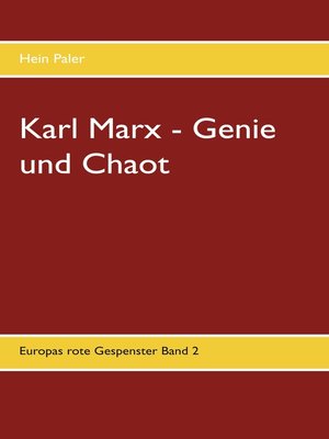 cover image of Karl Marx--Genie und Chaot